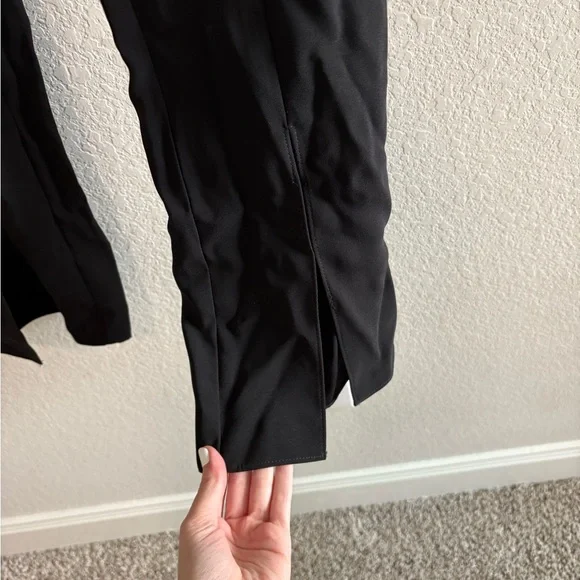 Amanda Uprichard Black pants with bottom slit - Picture 4 of 6